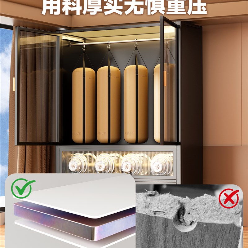 衣柜货架卧室家用简易收纳柜儿童宝宝衣橱储物柜子出租房货柜衣架