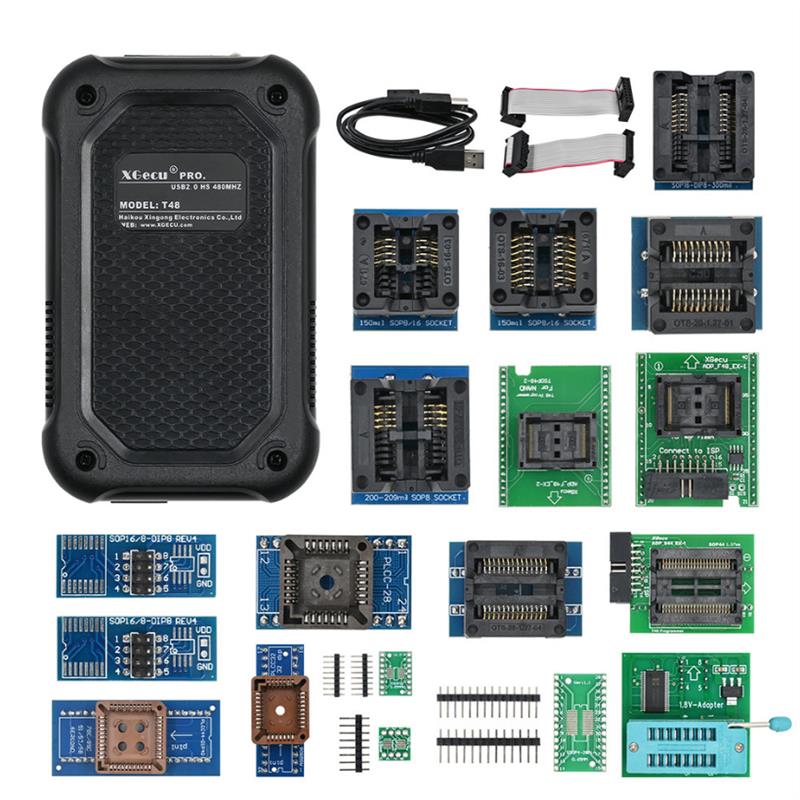 T48 TL866II USB编程器笔记本路由BGA液晶主板bios 汽车NAND烧