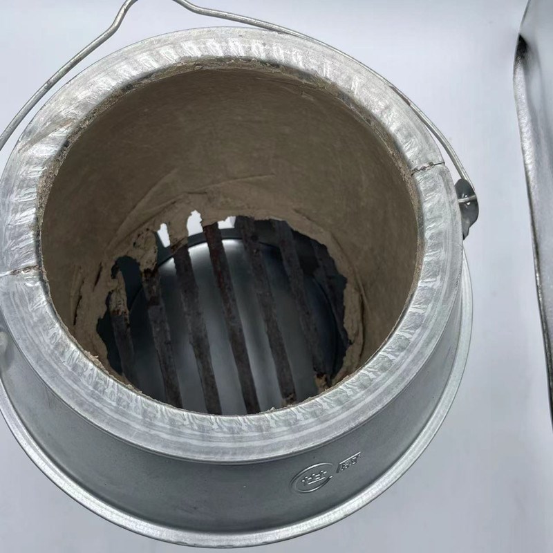 木炭烤鸭炉炉胆加厚80/90型烤鸭炉通用内胆火山石1米加厚炉芯配件