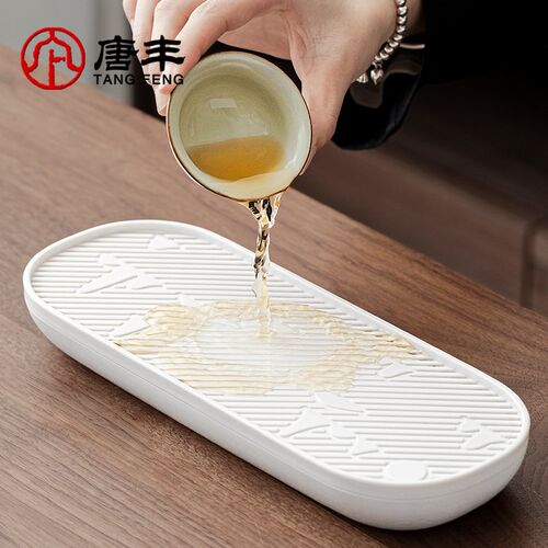 汝窑旅行茶具套组户外可携式手抓泡茶壶茶杯一人饮收纳快客杯d