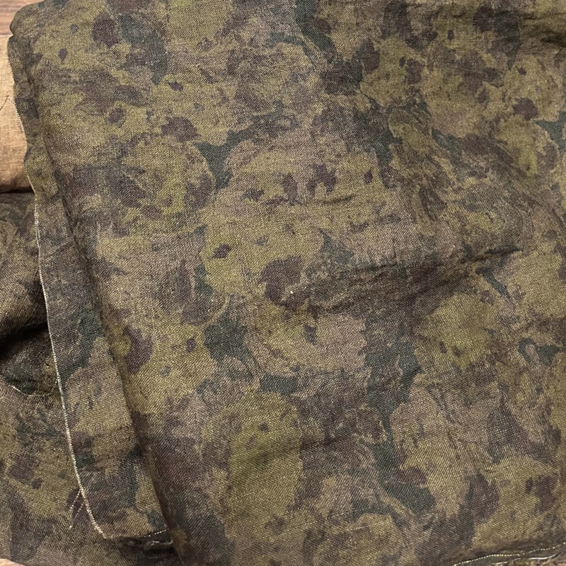 布久以逅水洗纯亚麻印花布料民族风连衣裙袍子衬衫服装面料 游心
