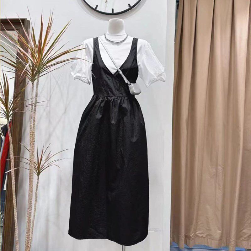 赫本风宠物美容师工作服防水不粘毛美甲店咖啡店围裙工作服美容袍