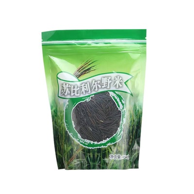 苏比利尔米1号3号冰湖野米进口加拿大北美菰米松针米杂粮农家黑米