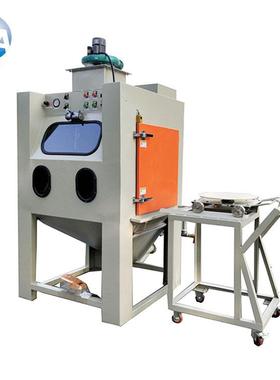 不锈钢厨具翻新清洁，钛精密制品除毛剌大岭山湿式喷砂机