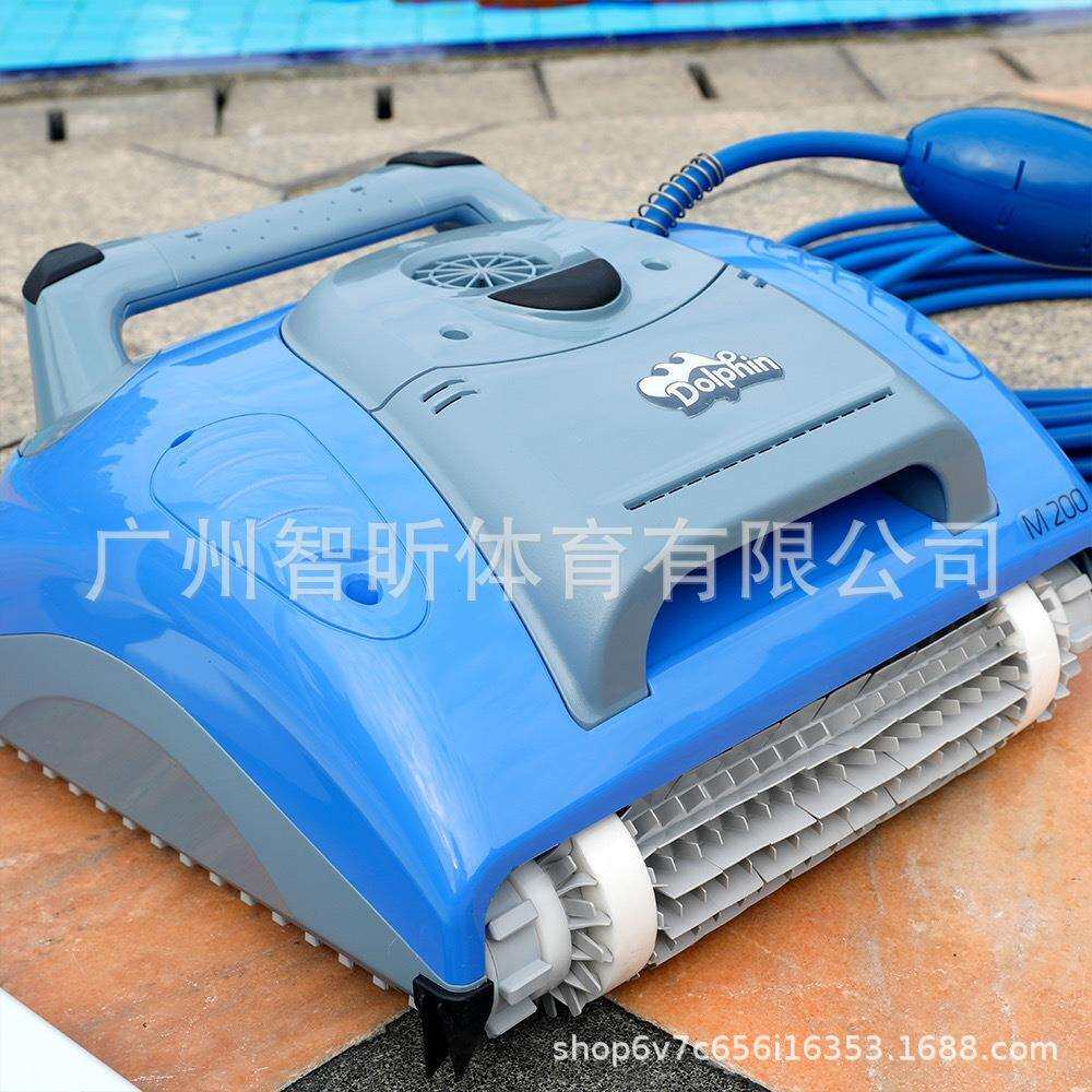 海豚吸污机泳池清洁机器人全自动清洁水下吸尘器M200系列设备