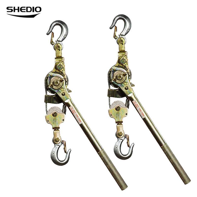 进口钢丝绳收紧器 钢索拉紧器 卡头电缆紧线器 荷锑机1吨2吨