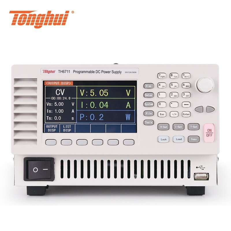 同惠TH6713可编程开关直流电源TH6711 6712单路输出30V/66A/720W