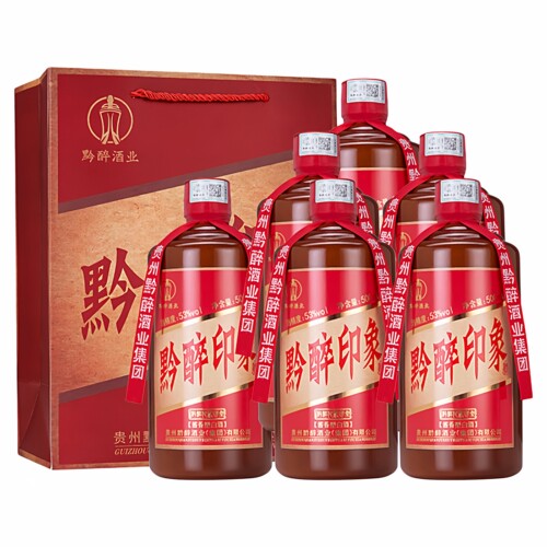 黔醉印象酒53度酱香型纯粮口粮酒