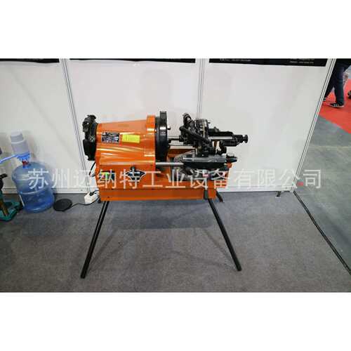 杭州虎头牌4寸电动切管套丝机Z3T-R4III 轻型套丝机1/2-4寸车丝机