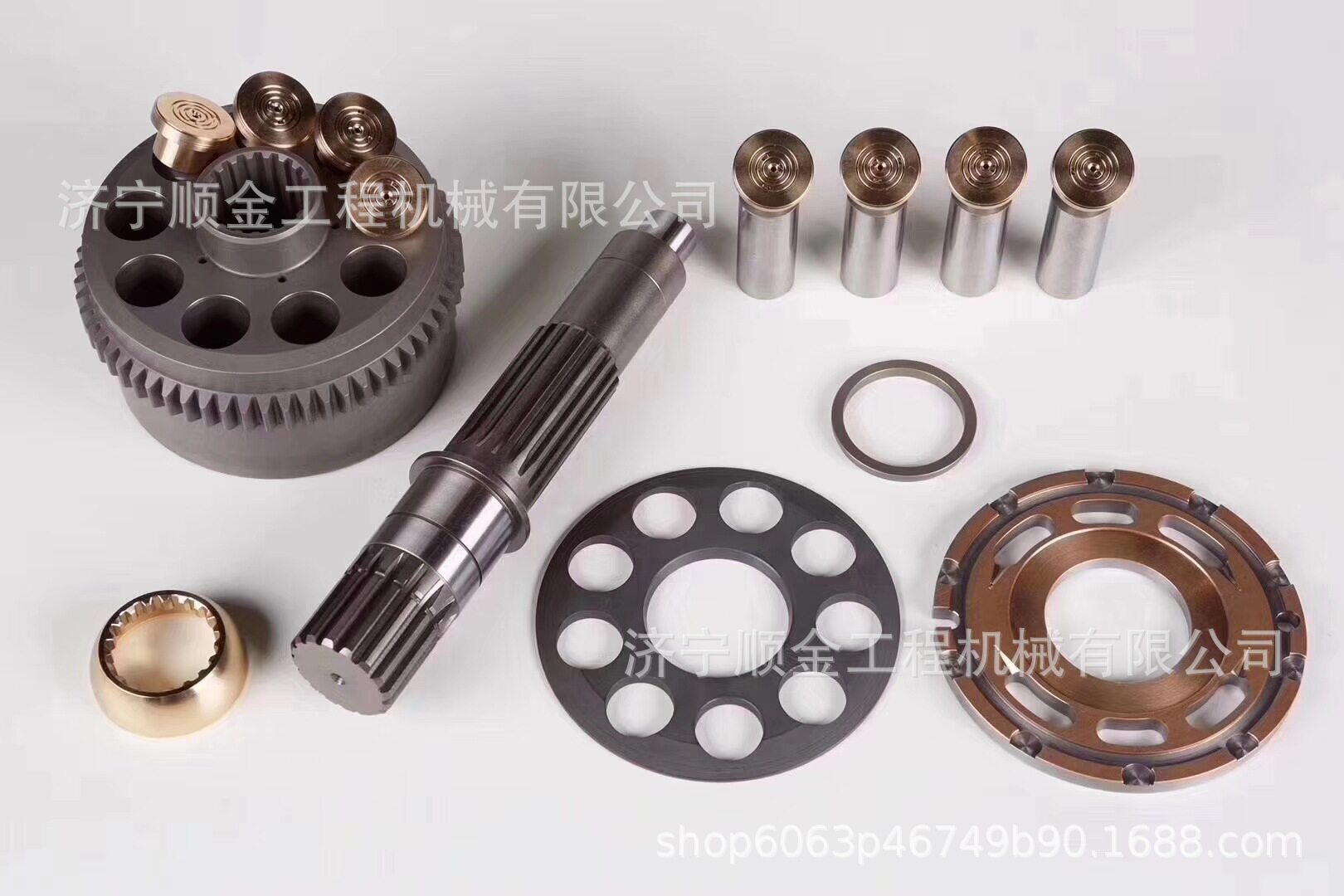 力士德挖掘机SC360 130液压泵泵胆 柱塞 摇摆 九孔盘 液压泵配件