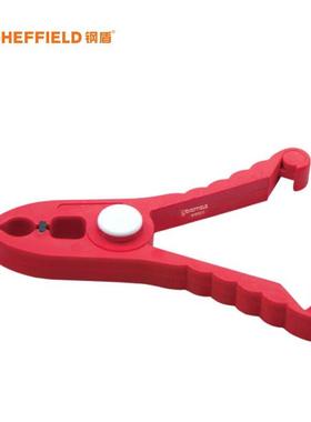 钢盾 S150017 注塑型单色绝缘塑料尖头线夹150mm