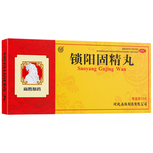 向前锁阳固精丸9g*10丸男士fs精锁固定丸遗精早泄温补肾固精otc