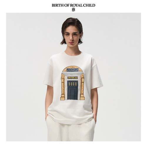 BIRTH OF ROYAL CHILD.BORC 【朱正廷同款】阿斯旺酒店TEE男短袖