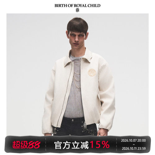 BIRTH OF ROYAL CHILD.BORC 【张真源同款】外缝航海图夹克男