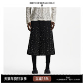 珍珠褶皱七分裤 ROYAL BIRTH CHILD.BORC 华晨宇同款 美式