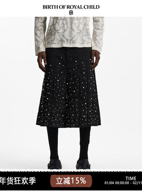 BIRTH OF ROYAL CHILD.BORC 【华晨宇同款】珍珠褶皱七分裤美式