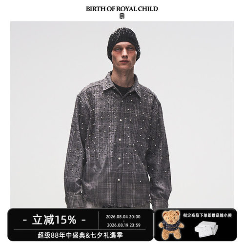 Bbirthofroya满钻衬衫外套