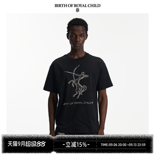 星座TEE射手座廓形T恤