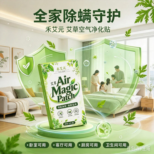 【螨虫克星】草本植物祛螨贴床上衣柜除螨包家用衣柜除菌可用JJ