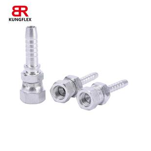 26712高压油管扣压接头厂家 美制C型喇叭口直头 液压胶管接头