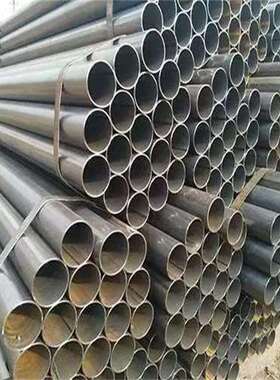 成都直销架子管 48mm*6米黑管 焊接钢管 黑色空心圆管 建筑架子管