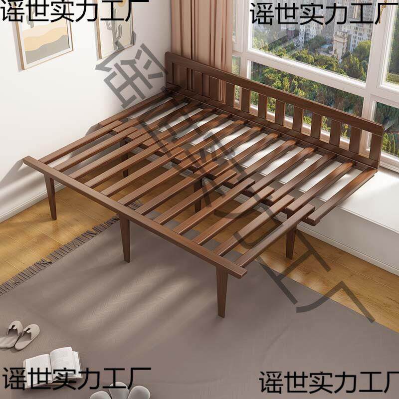 飘窗拼接床架承重飘窗衔接拼接排骨架小户型儿童床铺组合榻榻米