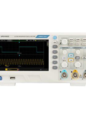 优利德UPO1102CS数字荧光示波器双通道实时1G采样率100Mhz示波仪