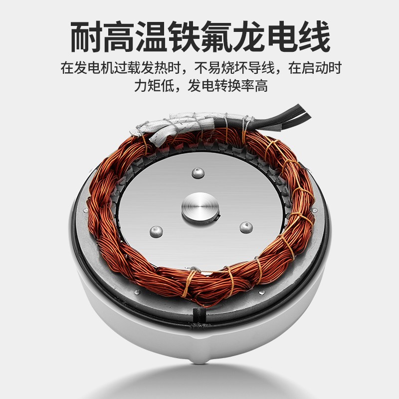 风力发电机家用12v24v220v永磁小型车载风光互补风能发电系统