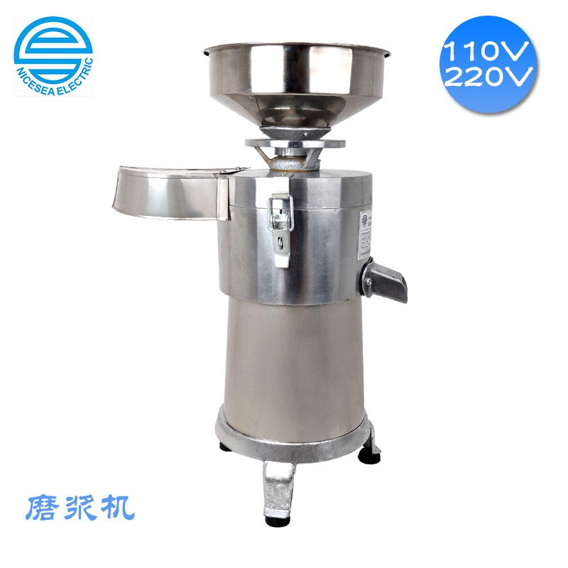 110V伏船用磨浆机出国浆渣分离商用豆浆机家用220V豆腐机铜芯电机