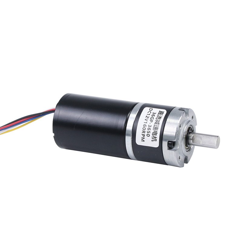 直流无刷减速电机36GP3650微型12v24v可调低慢速大扭力电动小马达