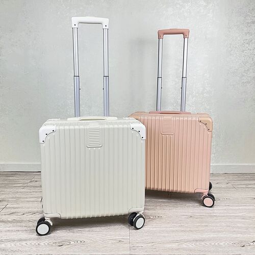 小型行李箱男18寸轻便登机箱静音万向轮拉杆箱女20出差小号旅行箱