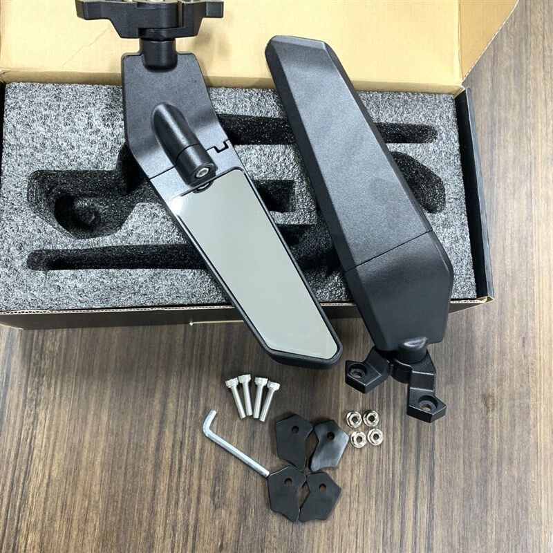 适用春风250SR 赛600 赛350/250改装摩托车定风翼后视镜机车全铝