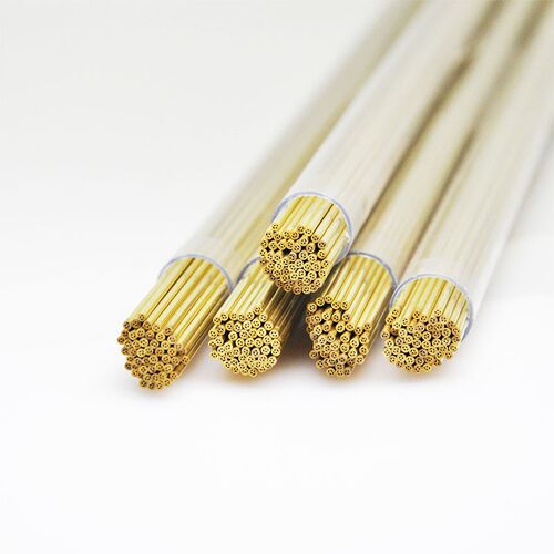 穿孔机铜管电极管电极丝打孔机细孔放电铜管多孔黄铜管1.0-4.0mm