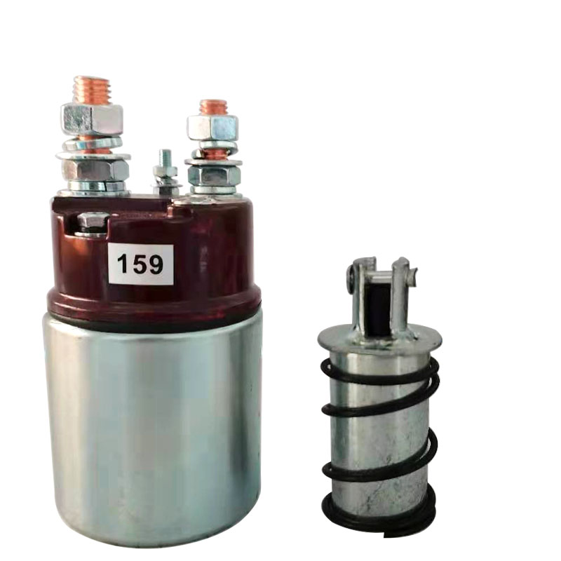 江苏恒力减速起动机电磁开关.马达配件12V.24V吸力包1315C.158D