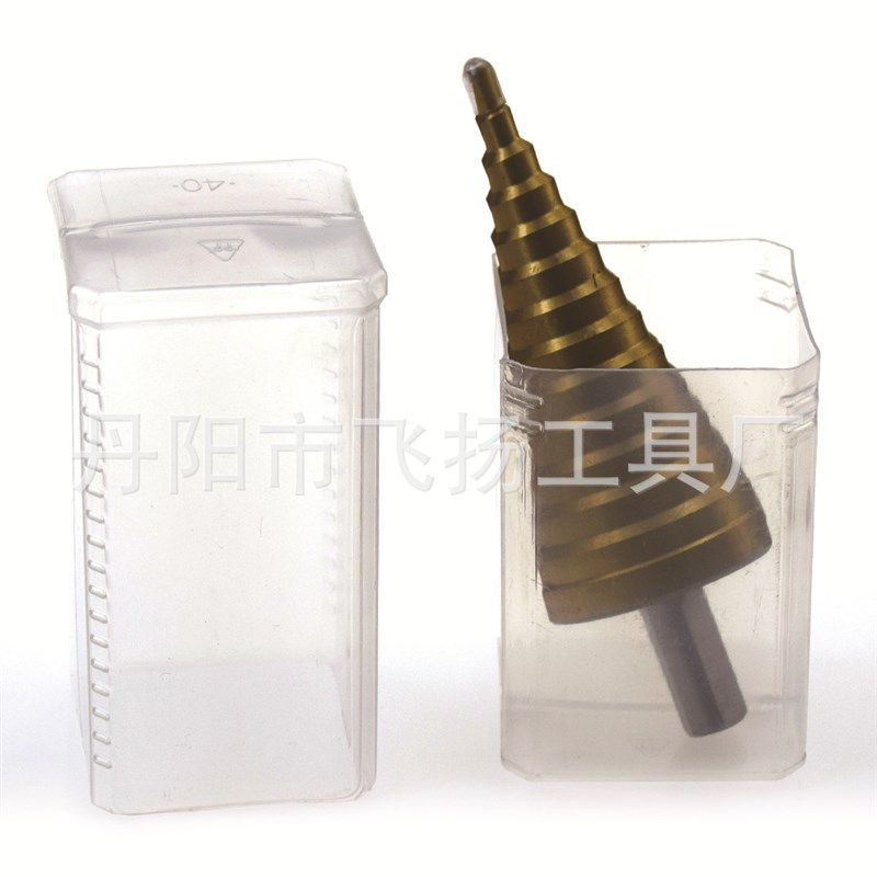 4-40mm阶梯钻头宝塔钻头多功能打孔器锥梯塔型扩孔器铝膜开孔器