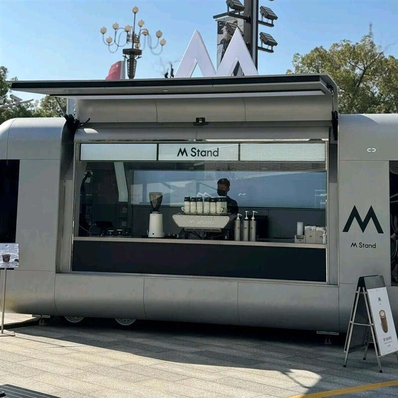 网红餐车商用摆摊车云仓胶囊餐车商用饭厅风景区营地售卖车商用餐