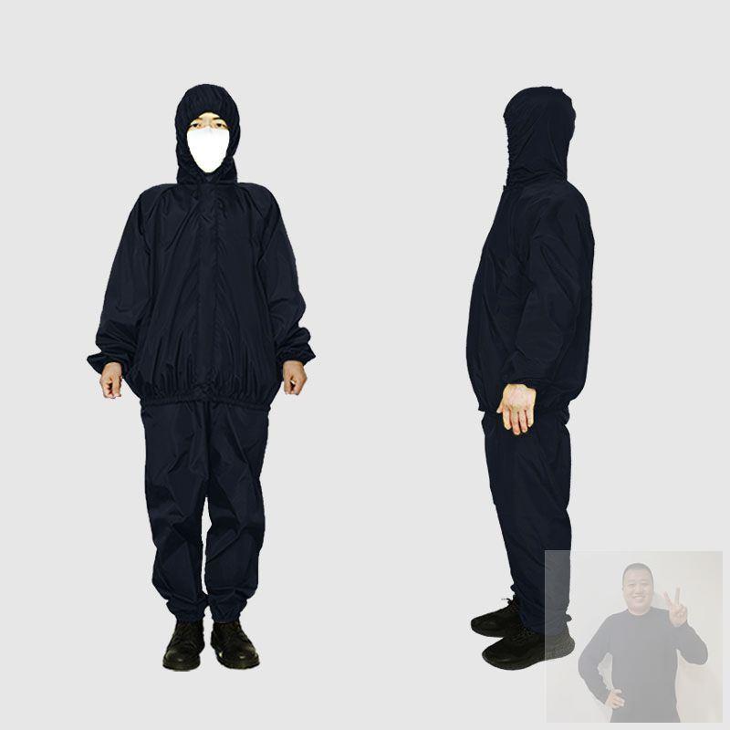 男士防尘工作服夏季薄款防尘服岩棉防护衣工地外穿打磨透气工作服