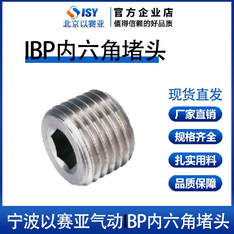 以赛亚ISAIAH快插式气动接头过渡接头 IBP内六角堵头