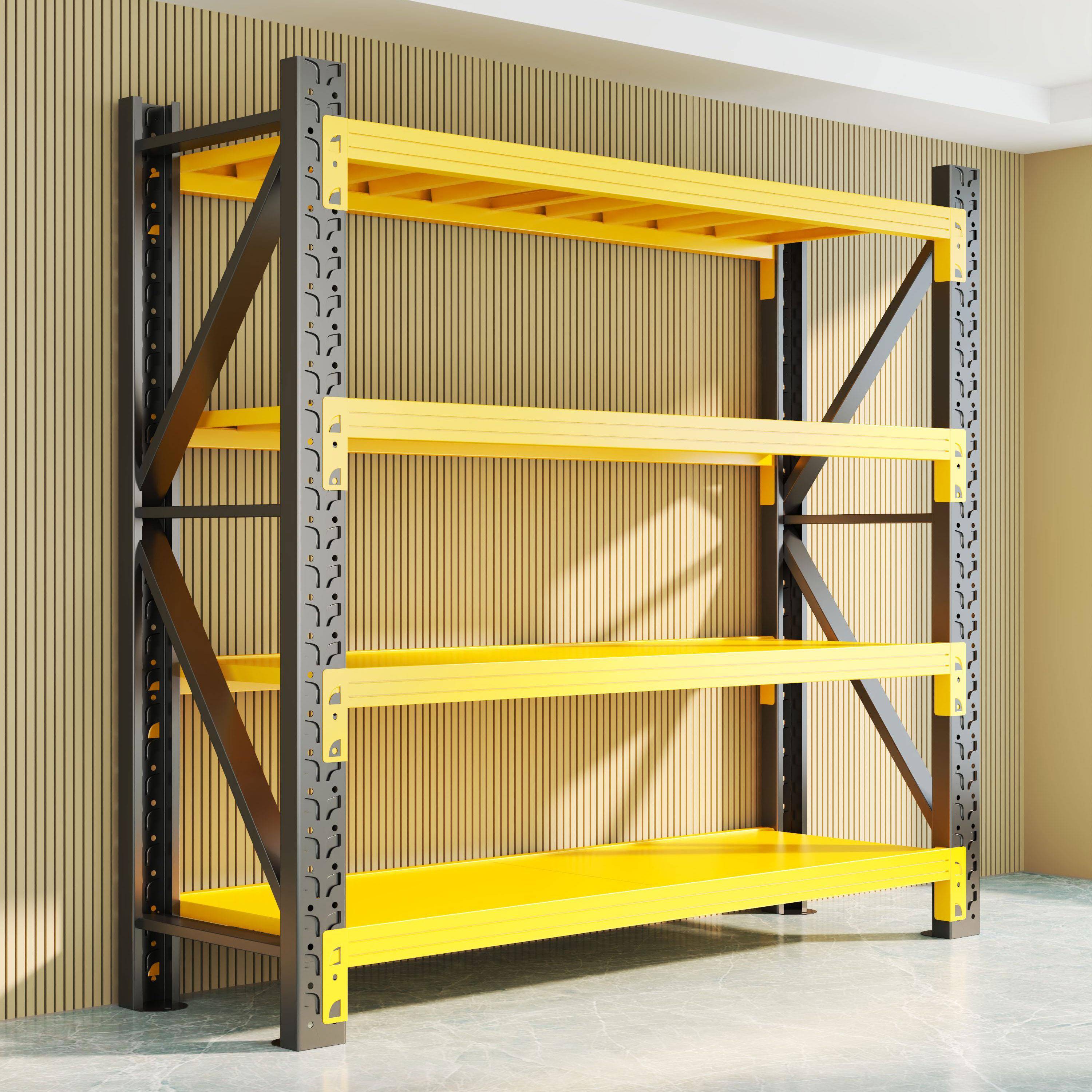 需定制仓储货架置物架多层家用靠墙置物架仓库重型超市车库储物间