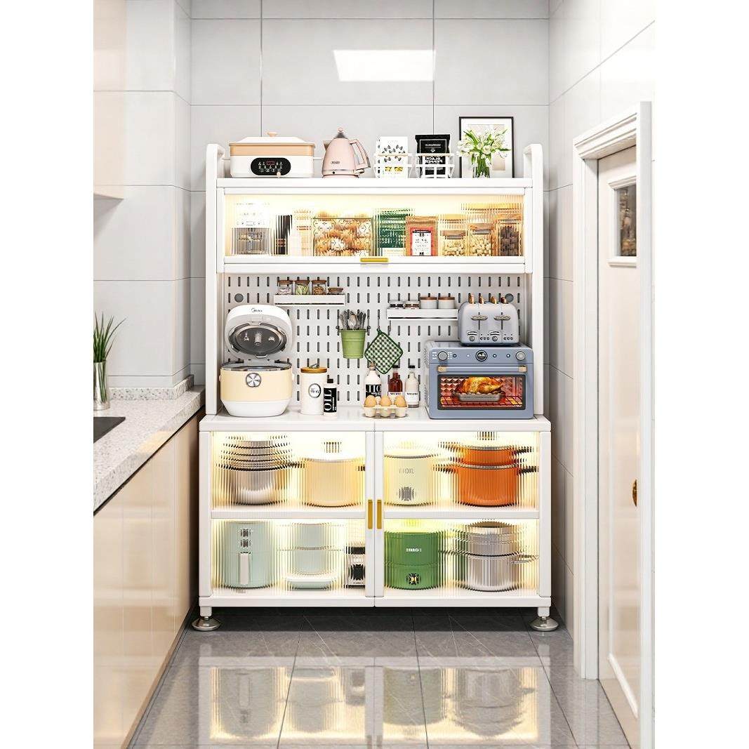 餐边柜靠墙一体高柜铁艺收纳置物柜碗柜厨房橱柜冷轧钢灶台柜,住宅家具,餐边柜,淘宝优惠券,粉丝福利购,淘宝优惠卷