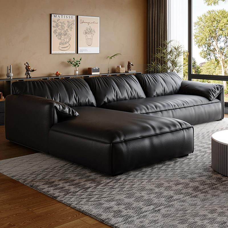 意式极简2025新款大象耳朵布艺沙发客厅小户型贵妃猫抓皮真皮沙发,住宅家具,布艺沙发,淘宝优惠券,粉丝福利购,淘宝优惠卷