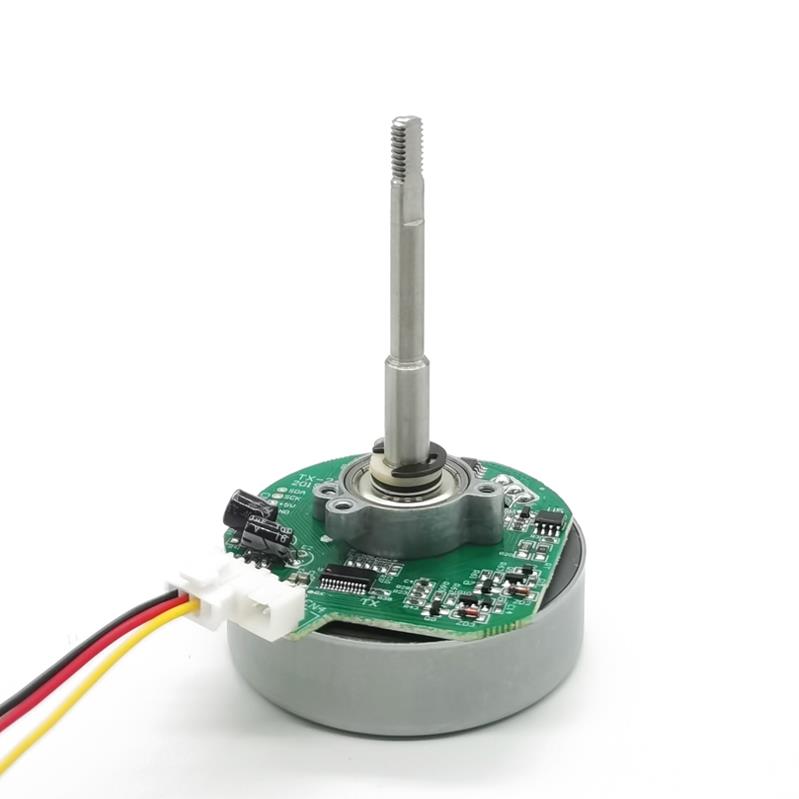 直流无刷电机变频风扇马达24V循环风扇PWM电机D轴外转子YZD-X02