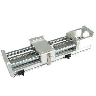 飞万手摇一字滑台手动电动直线滑台直线导轨精密滚珠丝杆滑台模组