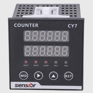 高频计数计米器高精度滚轮式电子数显封边机编码器智能控制器记米