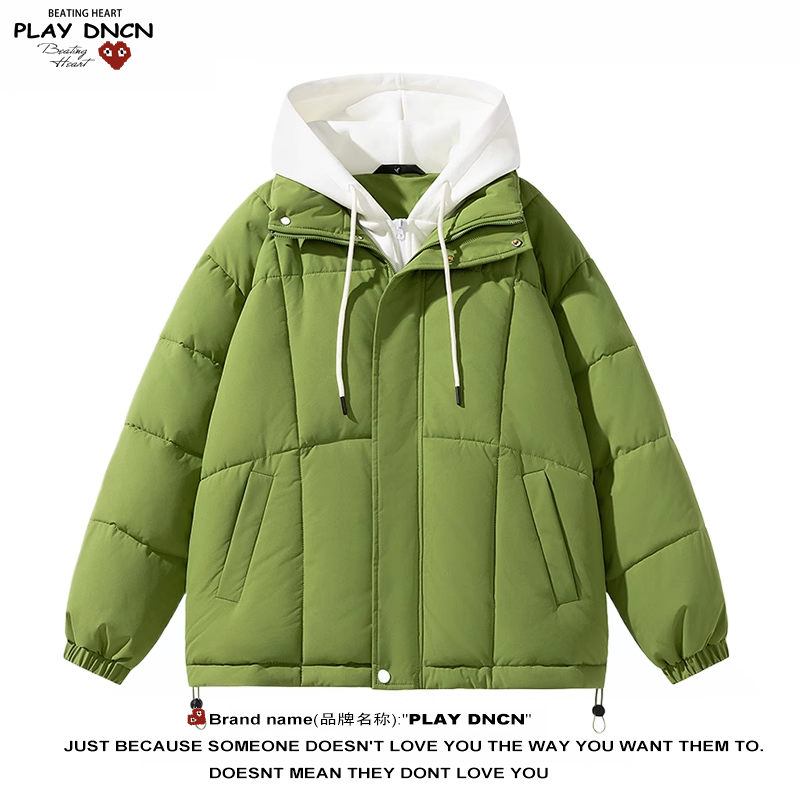 PLAY DCDN假两件棉服男棉衣