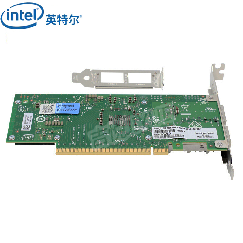 Intel100G网卡双口万兆光纤网卡