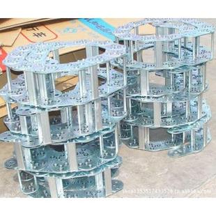 宁波机床全封闭钢铝穿线拖链，桥式钢制拖链，拖链生产厂家