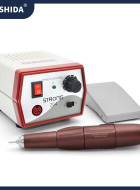 世新STRONG204指甲打磨机45000RPM抛光美甲修甲卸甲机牙机电磨机