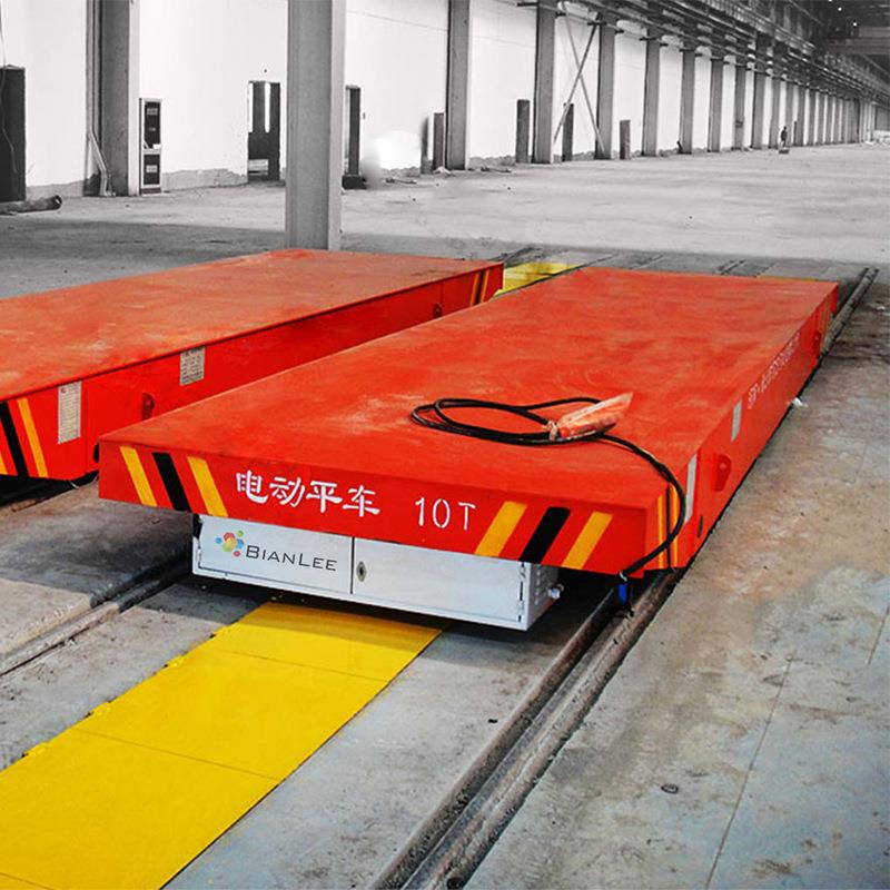 供应5t15吨20T过跨搬运台车电动地坪车 3t10吨无轨蓄电池电动平车