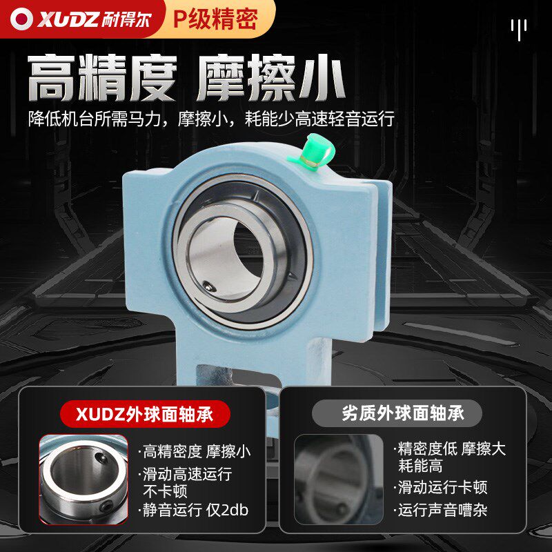 进口外球面轴承滑道带座轴承UCT305 306 307 308 309 310 311 312